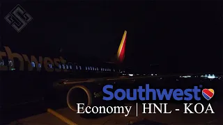 TRIP REPORT | Southwest Airline (ECONOMY) | Honolulu - Kailua-Kona | B737-800