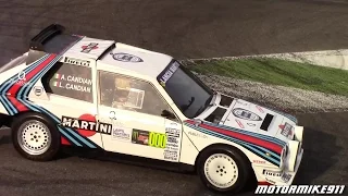 Lancia Delta S4 - Pure SOUND on Track - Monza Rally Show 2015