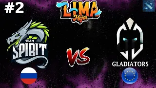 Spirit vs Gladiators #2 (BO2) The Lima Major 2023