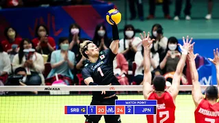 Yuji Nishida Dominated Against Serbia in Volleyball Nations League 2023 !!!