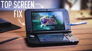 Nintendo 3DS XL, Replacing Broken Top Screen