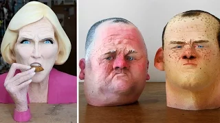 Witty Sculptor Models Hilarious Clay Faces