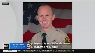 West Ranch High school teachers mourn their former student, Deputy Ryan Clinkunbroomer