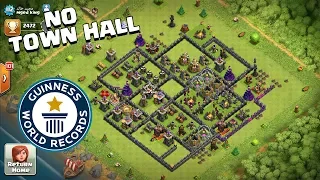 This Player dose not have a Town Hall | Strangest Base in Clash of Clans (COC)