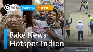 Faktencheck: Wie ist Indien zum Hotspot für Fake News geworden? | DW Nachrichten