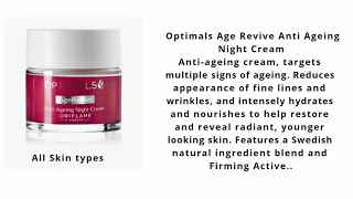 Optimals Antiageing Age Revive Nightcream review !!oriflamewithreshma!!How to reduce wrinkles!!