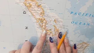 ASMR ~ Auckland, New Zealand History & Geography ~ Soft Spoken Map Tracing Google Earth