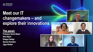 Meet our IT changemakers – and explore their innovations – Open Day 2020 | Monash University