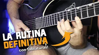 Rutina DIARIA de EJERCICIOS de Guitarra Eléctrica 🎸