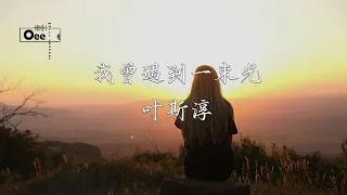 【动态歌词/高音质】叶斯淳 - 我曾遇到一束光 【我曾遇到一束光 在前方】