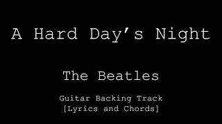 The Beatles - A Hard Day's Night - Guitar Backing Track