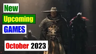 Top 10 New Upcoming Games in October 2023