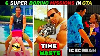 Worst GTA Missions That Will Make You Fall Asleep 😴 | 2023