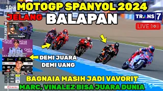 BRUTAL🔴MOTOGP SPANYOL 2024‼️BERITA MOTOGP HARI INI,MOTOGP HARI INI, BALAPAN MARC MARQUEZ BAGNAIA