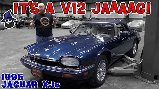 It's another smooth running V12 Jaaaaag in the CAR WIZARD's shop! Check out this 1995 Jaguar XJS