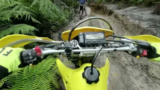 Slippery When Wet Dirt Biking!