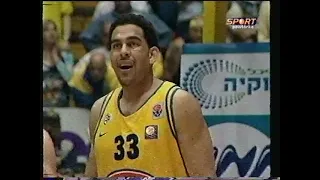 EUROLEAGUE 2002 TOP 16 MACCABI TELAVIV vs ZALGIRIS KAUNAS OVERTIME PL