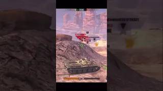 Позвал брата XBaTuT_3_MuHyT в СЛИВНОЙ БОЙ на ЛУЧШИХ СТ и ЗАПОТЕЛИ в #wotblitz #tanksblitz #shorts