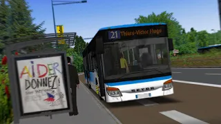 OMSI 2 Saint-Servan v2 | Ligne 21 P+R Ronoé → Thiers-Victor Hugo | Setra 415 NF.