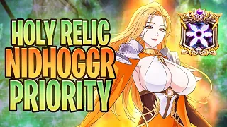 *HOLY RELIC PRIORITY* Nidhoggr Holy Relics Ranked Best To Worst Priority! (7DS Info) 7DS Grand Cross
