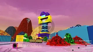 LEGO Movie 2 Videogame. #13. Сортировочная зона (Собираем блоки на 100%)