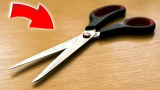 Sharpening scissors at home. If the scissors don't cut. How to sharpen scissors correctly