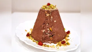 ШОКОЛАДНАЯ ПАСКА С ФИСТАШКАМИ И ПЕЧЕНЬЕМ / CHOCOLATE EASTRY WITH PISTACHIOS AND COOKIES