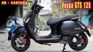 Vespa Gts 125 Đen Nhám Cực Chất - Mr.Ken6789