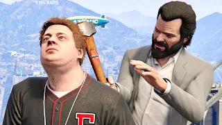 GTA V PC Michael Kills Jimmy (Editor Rockstar Movie Cinematic Short Film)