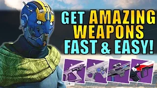 Destiny: Get AMAZING WEAPONS FAST & EASY! | Gunsmith in Age of Triumph