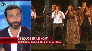 Premières images de l'opéra rock d'Albert Cohen : Le Rouge et le Noir