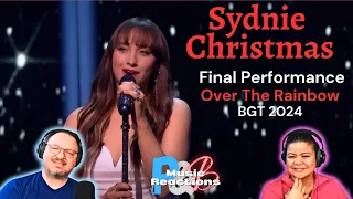 Sydnie Christmas | Final Performance "Over the Rainbow" and Winner of BGT 2024 | Couples Reaction!