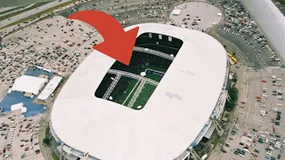 Texas Stadium: The Roof that was NEVER finished