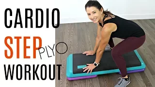 STEP CARDIO PLYOMETRIC WORKOUT - 12 MINUTES