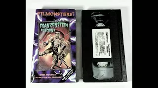 Opening to Frankenstein Reborn! (1998) - 1998 VHS