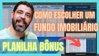 [INICIANTES] COMO ESCOLHER FUNDOS IMOBILIÁRIOS MAIS BARATOS E COM MAIOR RENTABILIDADE E RENDIMENTO