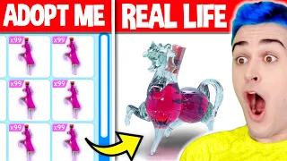 *DO NOT* DRINK These Adopt Me Potions In REAL LIFE !! Roblox Adopt Me RAREST POTIONS IRL Challenge!