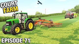 HAYMAKING AND COLLECTING BALES Court Farm Country Park FS22 Ep 71