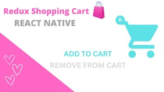 🔴 Let's build Redux Shopping Cart | Tutorial for beginners | React Native