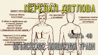 Перевал Дятлова. Часть 40. Объяснение появления травм.