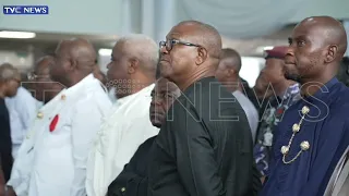WATCH: Moment Herbert, Chizoba, Chizi's Remains Arrive For Funeral Service