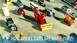 How Model Cars are Made (1962) | British Pathé