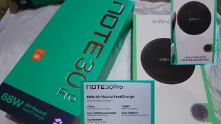 Unboxing Infinix Note 30Pro / 108MP, 120Hz, HelioG99 and Wireless charge