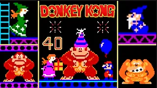 🦍Donkey Kong🦍 Arcade Rom Hacks|Which is Best?