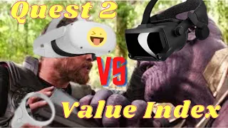 Quest 2 VS Valve Index - Battle For Best VR 2021!! (Spec by Spec)