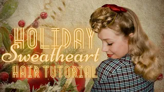 1940's Holiday Hair Tutorial