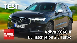 Volvo XC60 II D5 Inscription 2.0 Turbo – Test PL. Recenzje, opinie po polsku.