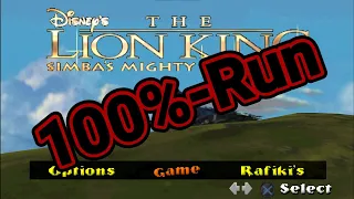 The Lion King: Simba's Mighty Adventure - Complete Walkthrough (100%)