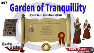 OSRS│How To Complete Garden of Tranquillity Quest 2021│Urdu Hindi