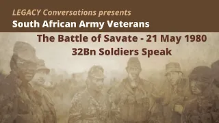 Legacy Conversations – The Battle of Savate - 32Bn Recce Wing speaks